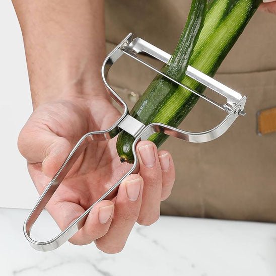 EPLUCHEUR à légumes | Déchiqueteuse Inox - Spatule&Mandoline