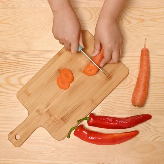 Planche à découper en bois | Plateau en bambou - Spatule&Mandoline