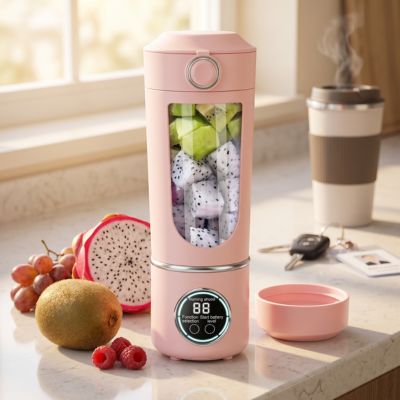 blender-smoothie-portable-rose