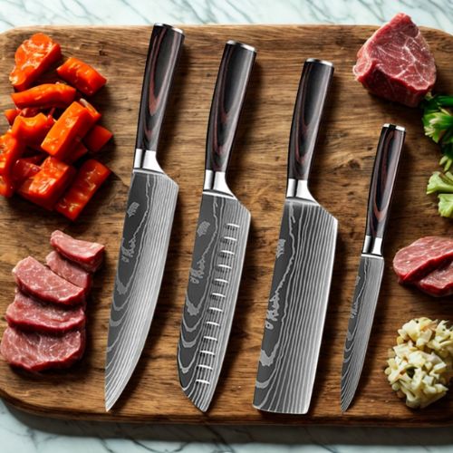 Couteau pour cuisine | Ens. Professionel - Spatule&Mandoline
