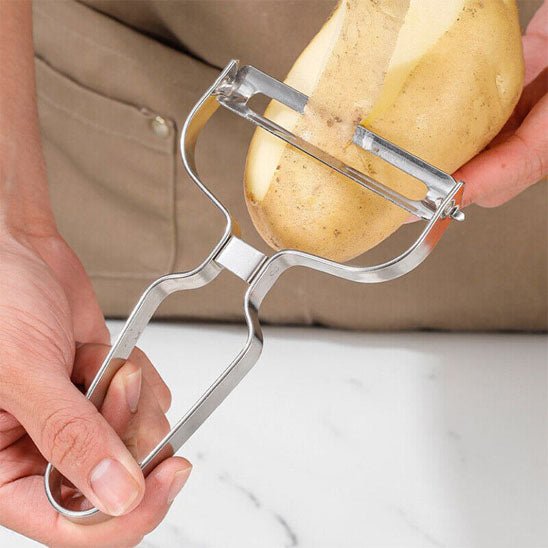 EPLUCHEUR à légumes | Déchiqueteuse Inox - Spatule&Mandoline