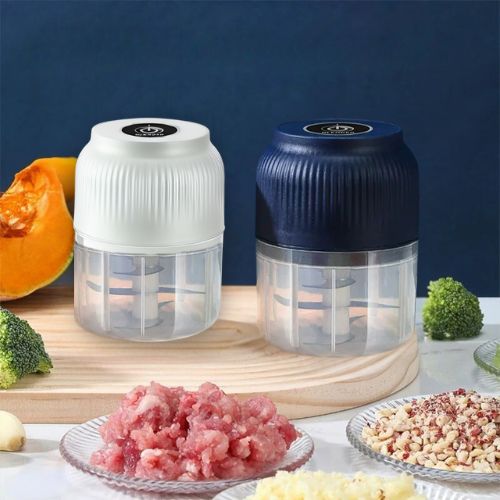 Hachoir électrique | Mini sans fil - Spatule&Mandoline