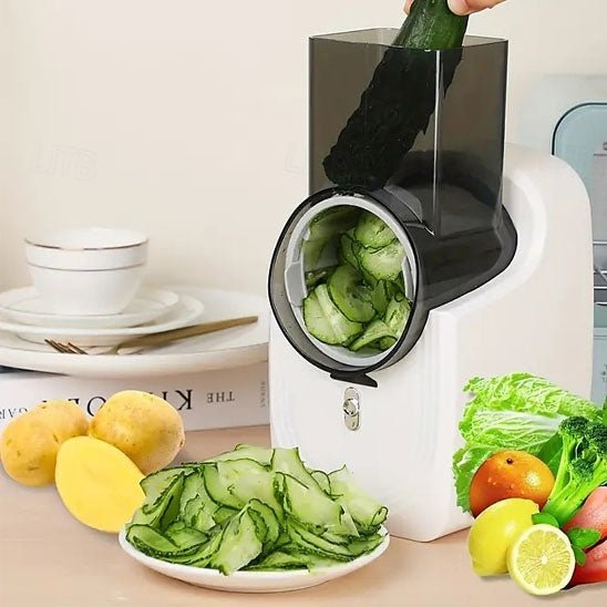 Mandoline électrique | Coupe légumes électrique - Spatule&Mandoline