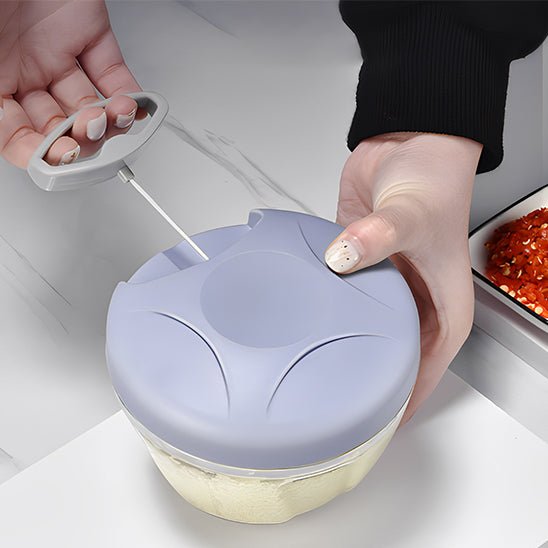 Mini hachoir | ChopWheel™ - Spatule&Mandoline