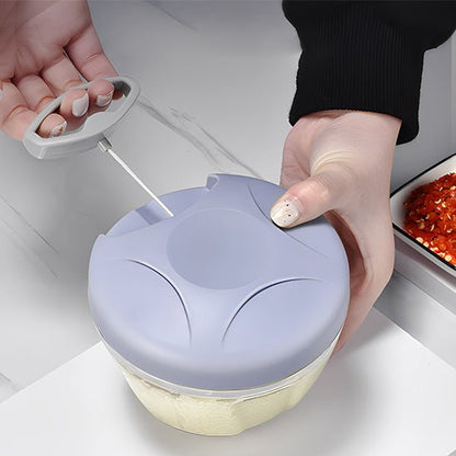 Mini hachoir | ChopWheel™ - Spatule&Mandoline