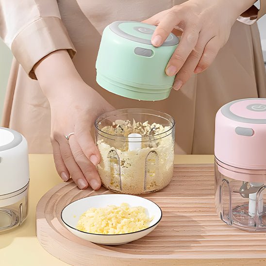 Mini hachoir électrique | USBChopper™ - Spatule&Mandoline