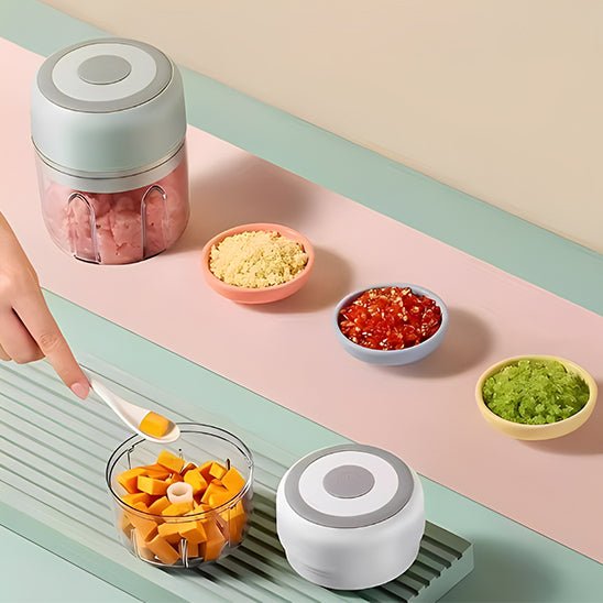 Mini hachoir électrique | USBChopper™ - Spatule&Mandoline