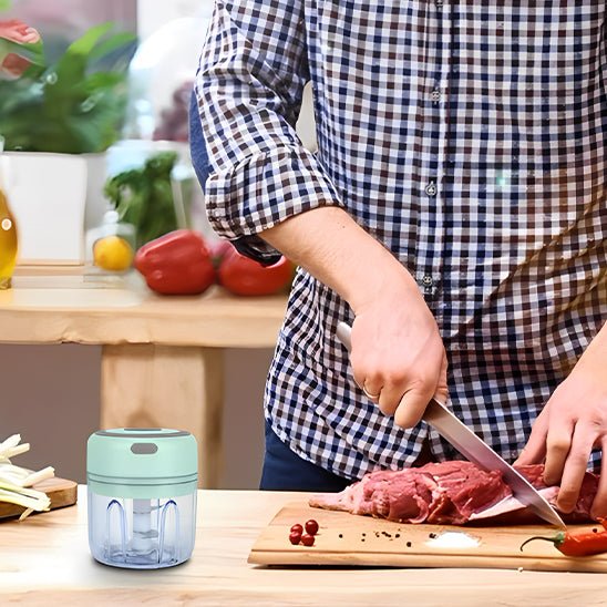 Mini hachoir électrique | USBChopper™ - Spatule&Mandoline