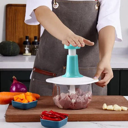 Mini hachoir | Piston manuel - Spatule&Mandoline