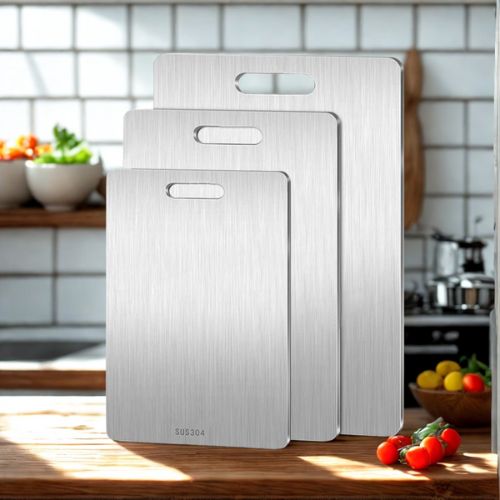 Planche à découper | Acier inoxydable - Spatule&Mandoline