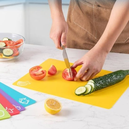 planche-a-decouper-plastique-flexible-jaune