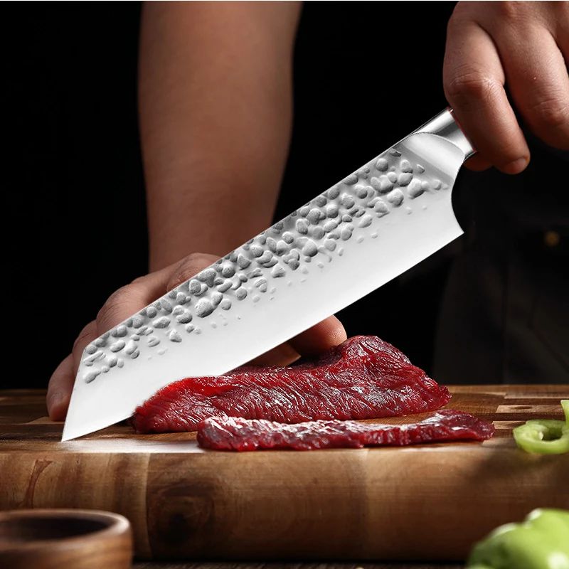 Set de couteaux de cuisine - Les Martelés Essentiels - Spatule&Mandoline