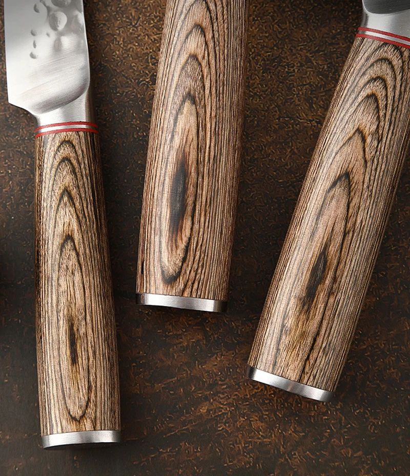 Set de couteaux de cuisine - Les Martelés Professionnels - Spatule&Mandoline