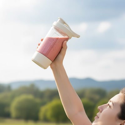 Shaker-electrique-mixeur-portable